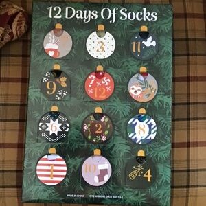 Muk Luks 12 Days Of Socks Women (Christmas Theme)